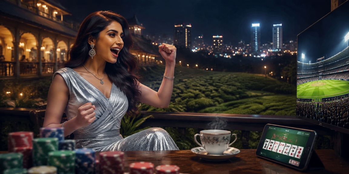 সিলেট চায়ের বাগানে রামি গেম খেলা